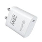 pTron Volta FC19 25W Type-C Port PD Charger (White)