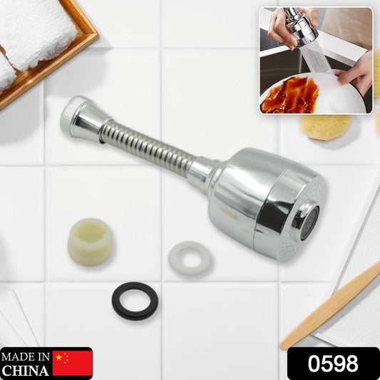 360° Rotating Faucet Sprayer – Water-Saving Splash-Proof Aerator for Kitchen & Bathroom (6 Inch)