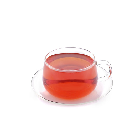 Glitter - Borosilicate Glass Cup & Saucer