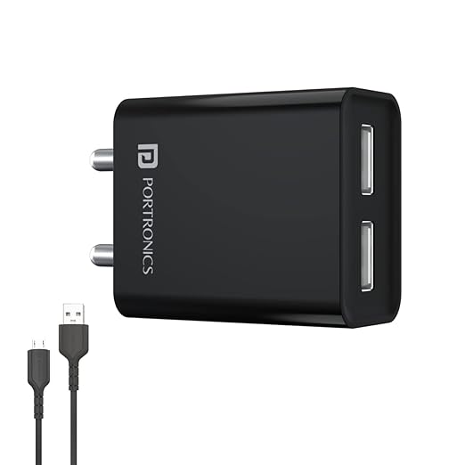 Portronics Adapto 66 M (With Cable)