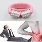 Plastic Massage Roller - 2-Roller Manual Design for Cellulite & Muscle Pain Relief