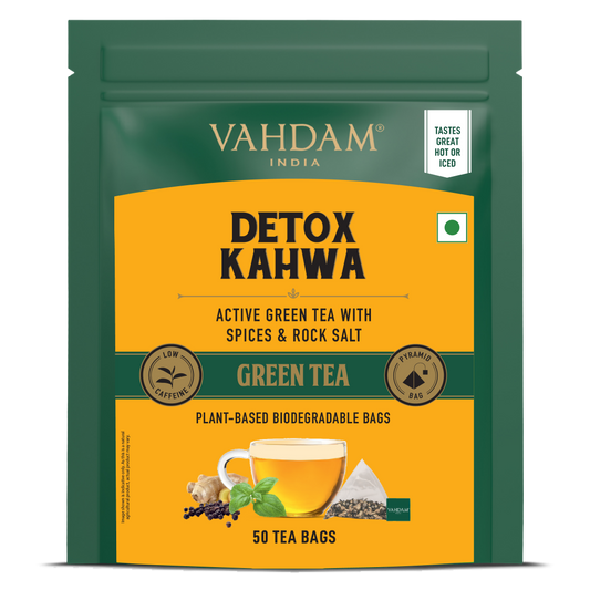 Detox Kahwa Green Tea, 50 Count