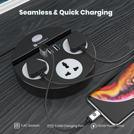 Portronics Power Plate 5