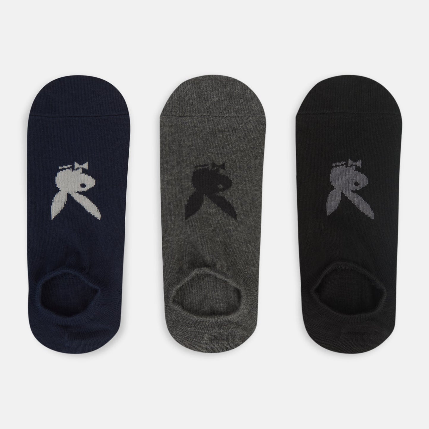Men's Playboy Themed Loafer Socks