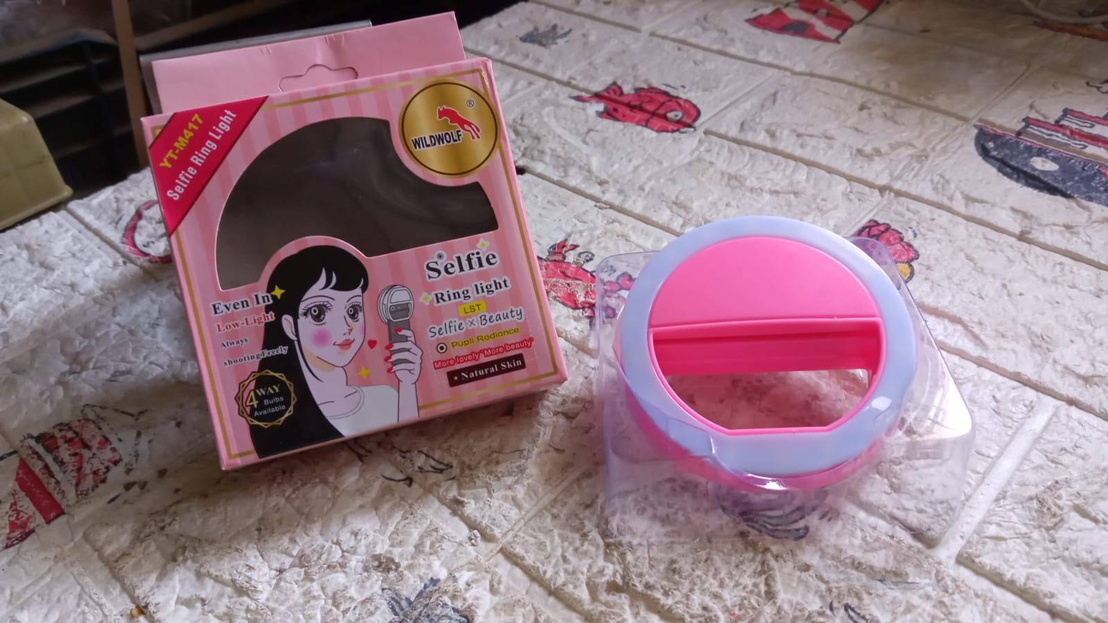 Battary Operated Selfie Ring Light