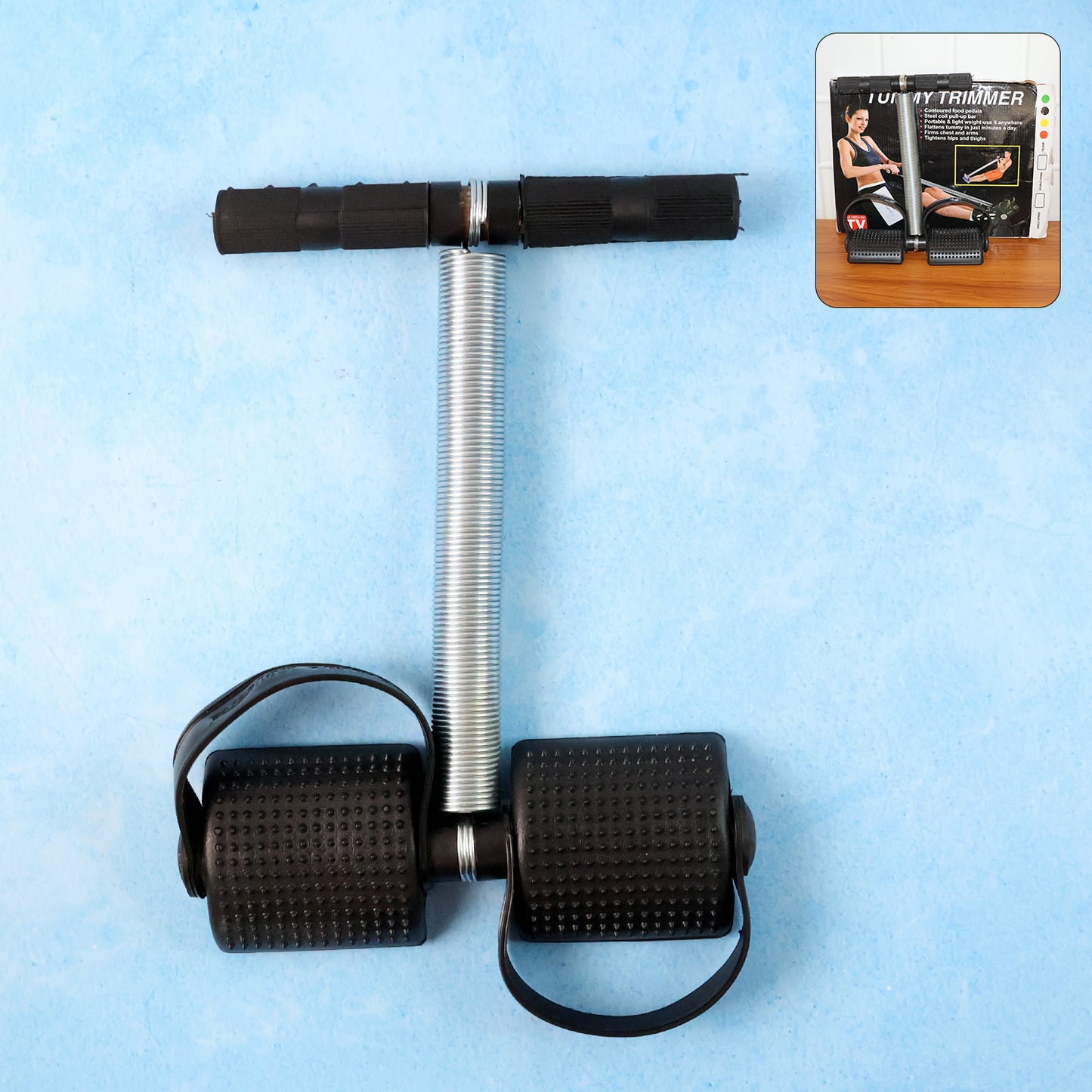 Dual-spring Tummy Trimmer - (1 Pc)