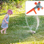 360° Rotating Garden Sprinkler – Adjustable 4-Arm Lawn Water Sprayer