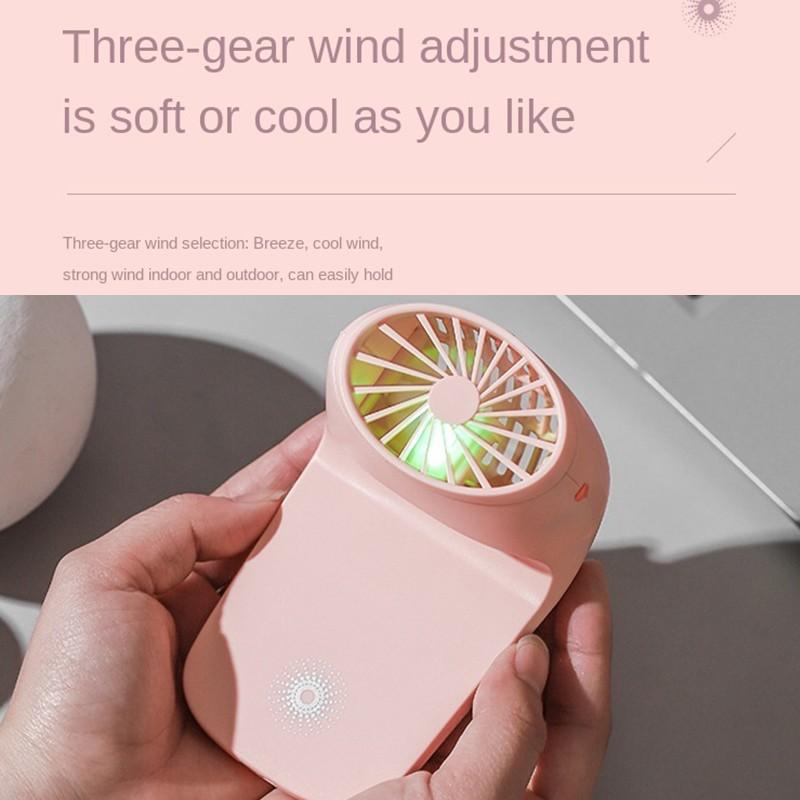 Portable Multi-Function Phone Holder Fan
