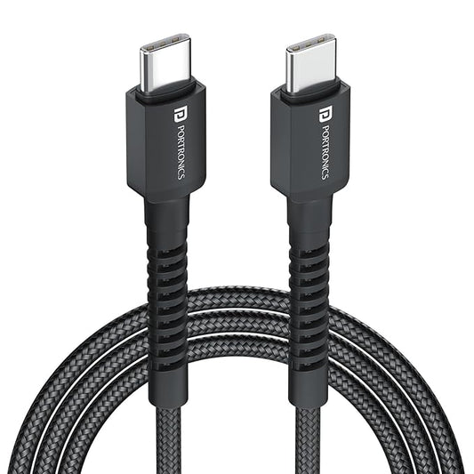 Portronics Konnect X 60W Type C to Type C
