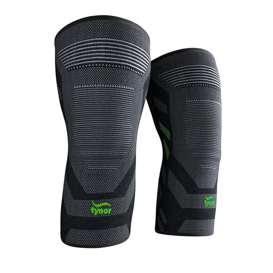 Tynor Knee Cap Air Pro, Black & Green, XL, Pack of 2