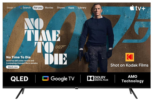 KODAK 126 cm (50 inches) Matrix Series 4K Ultra HD Smart QLED Google TV 50MT5011 (Black)