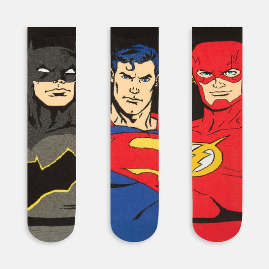 Men’s Justice League Character Socks Special Edition