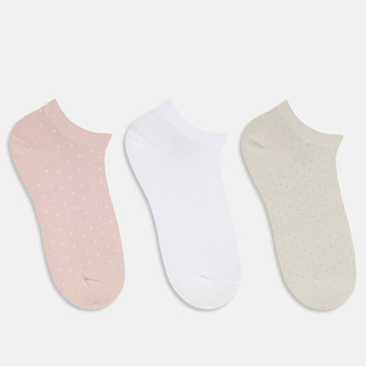 Women’s Essentials Polka Dots Lowcut Socks