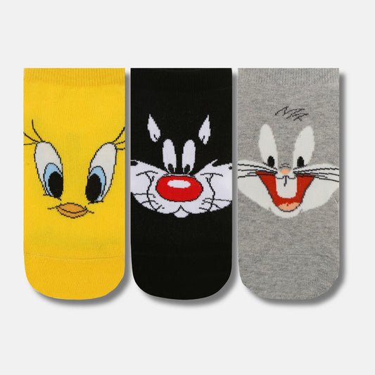 Women’s Looney Tunes Cartoon Lowcut Socks