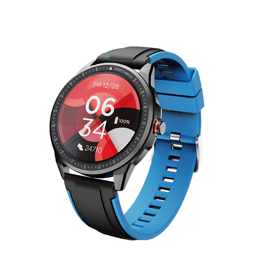 boAt Watch Flash RTL | Smart Watch With a 33mm Full Touch LCD Display, Round dial, IP68 sweat and Water Resistant