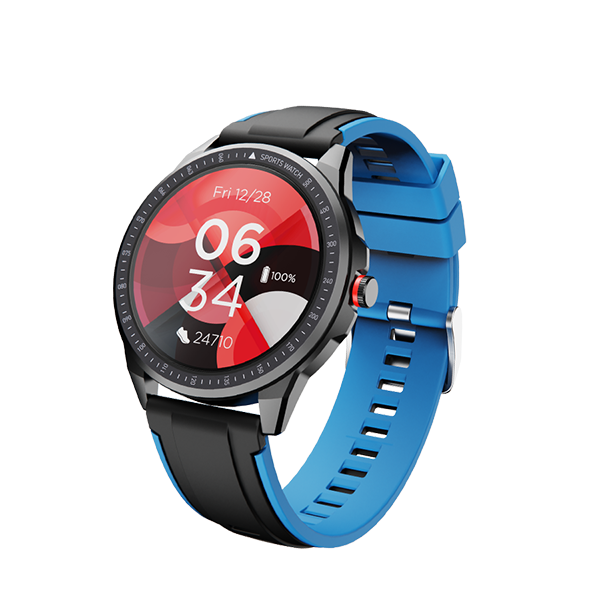boAt Watch Flash RTL | Smart Watch With a 33mm Full Touch LCD Display, Round dial, IP68 sweat and Water Resistant