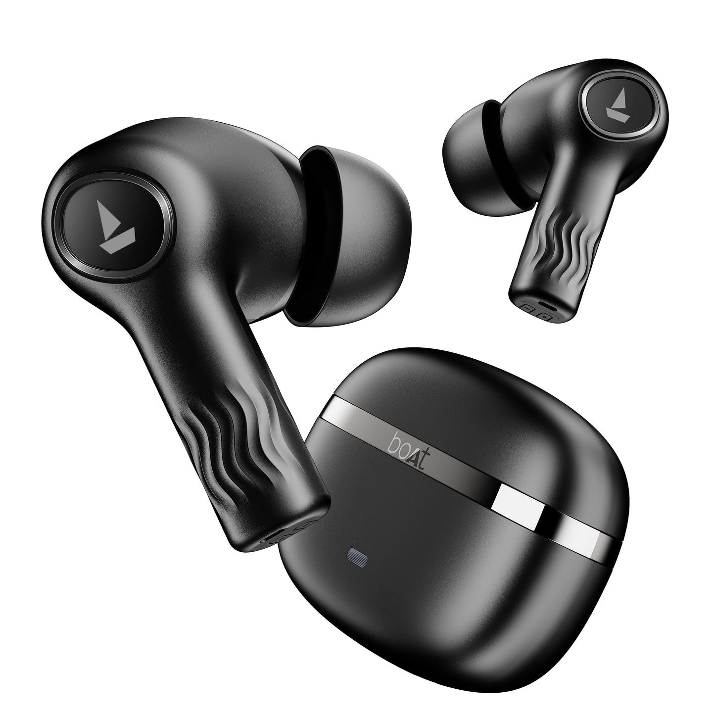 boAt Nirvana Ion | Bluetooth Wireless Earbuds with Crystal Bionic Sound powered by HiFi®? DSP, 120 Hours Playback, Dual EQ Modes, Quad Mics with ENx™ Technology