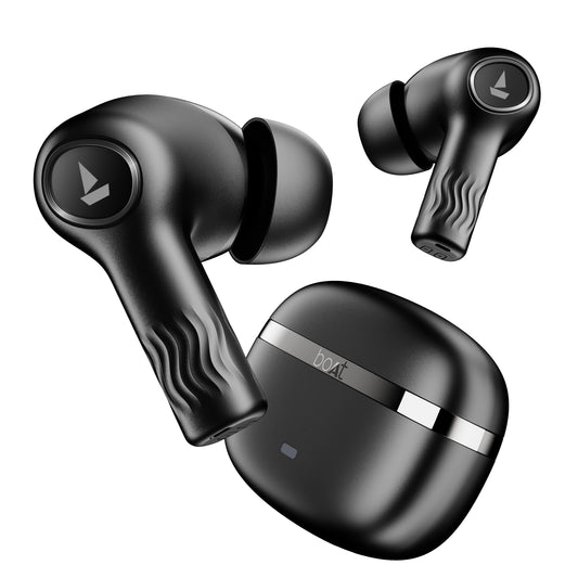 boAt Nirvana Ion | Bluetooth Wireless Earbuds with Crystal Bionic Sound powered by HiFi®? DSP, 120 Hours Playback, Dual EQ Modes, Quad Mics with ENx™ Technology