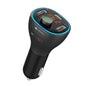 PORTRONICS AUTO 15 CAR CHARGER WITH BLUETOOTH & FM ADAPTER FOR HANDS-FREE CALLING
