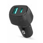 PORTRONICS CAR POWER 6 CAR CHARGER WITH DUAL USB PORT (PD+QC)