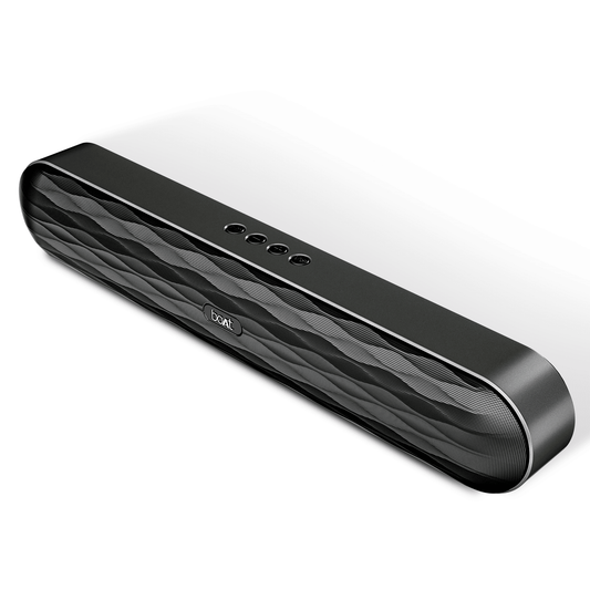 boAt Aavante Bar 485 | 10W RMS boAt Signature Sound, TWS for Double Power, Dual Full Range Drivers, 7Hrs Playback