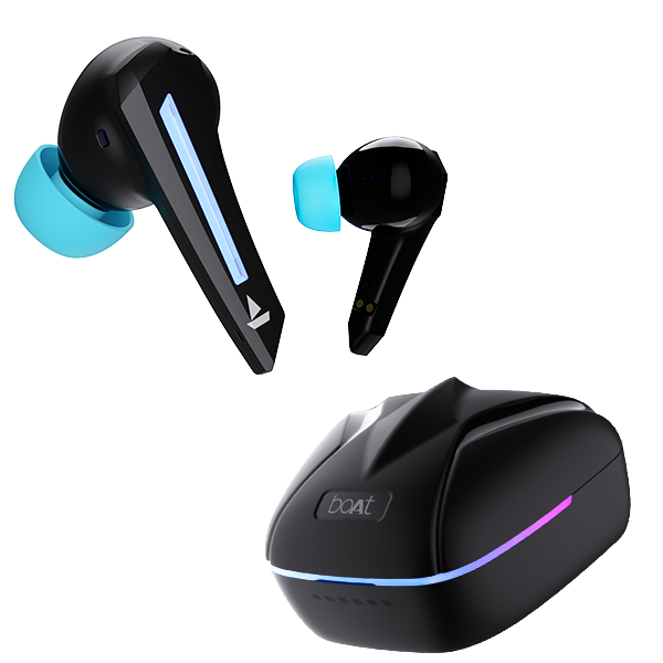 boAt Immortal 111 | Bluetooth Gaming Wireless Earbuds with BEAST™?Mode, ENx™ Technology, ASAP™ Charge, Bluetooth v5.3