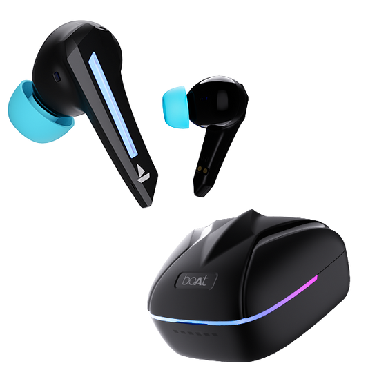 boAt Immortal 111 | Bluetooth Gaming Wireless Earbuds with BEAST™?Mode, ENx™ Technology, ASAP™ Charge, Bluetooth v5.3
