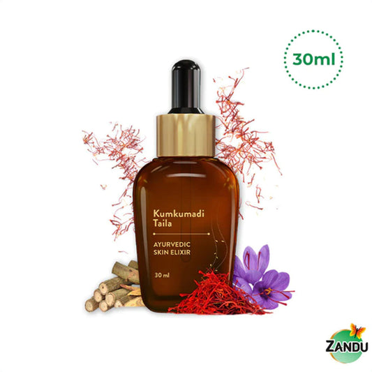 Kumkumadi Taila | Scientifically Proven Kumkumadi Oil (Taliam) for Even Skin Tone & Texture -30 ml
