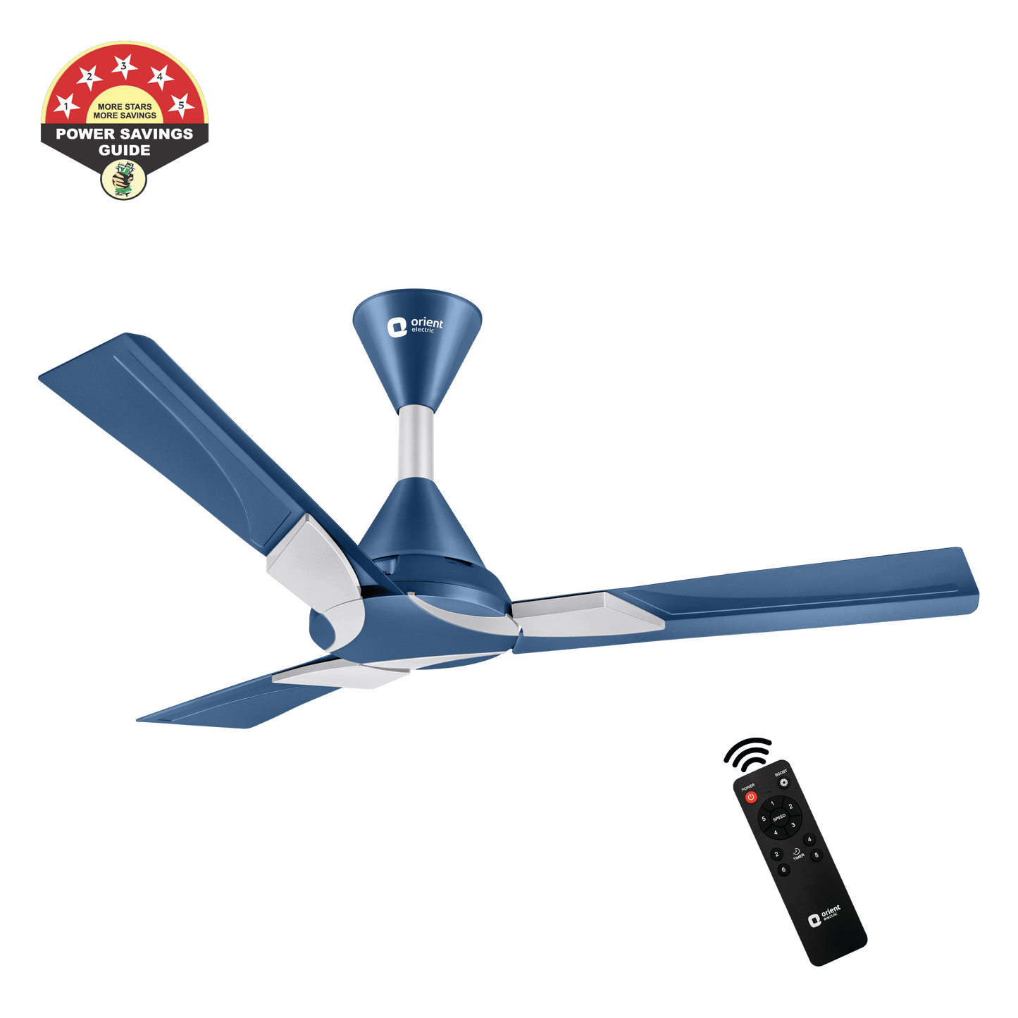 Wendy 1200mm 5 Star Rated BLDC Ceiling Fan with Remote