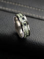 Bold by Priyaasi Heartbeat Silver-Plated Ring for Men