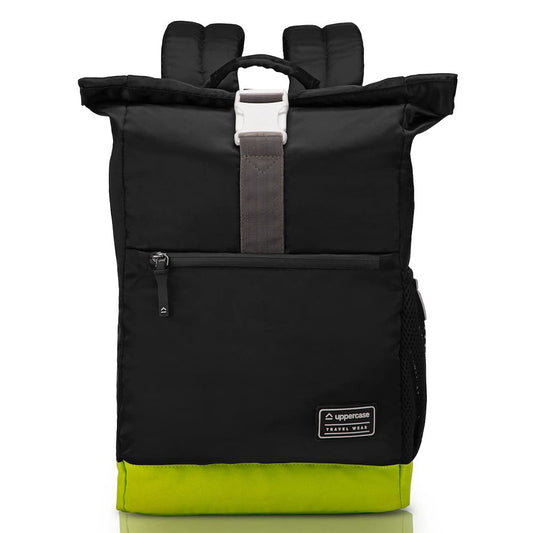 Uppercase Roll Top 14L Laptop Backpack 12A Black (2100EBP1BLK)