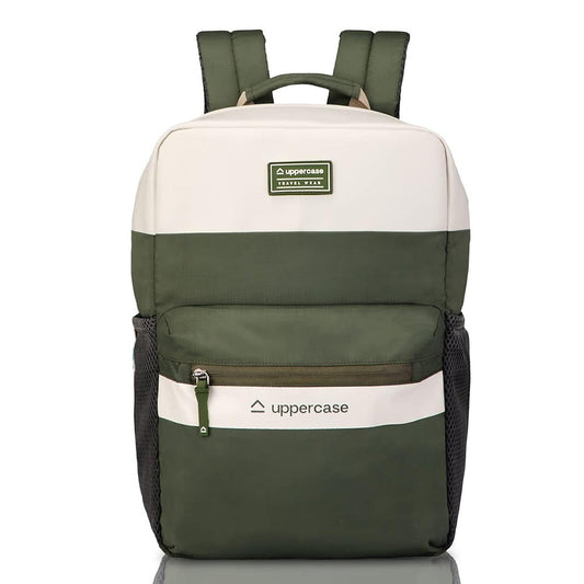 Uppercase Vegan 17L Leather Laptop Backpack 7A Green (2300EBP1GRN)