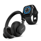 Hammer Bash Max Bluetooth Headphones & Ace 2.0 Smartwatch (Combo)