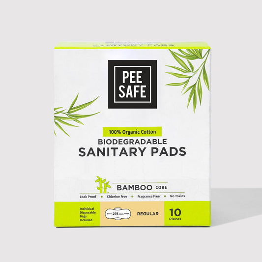 Biodegradable Sanitary Pads - Regular (Pack of 10)