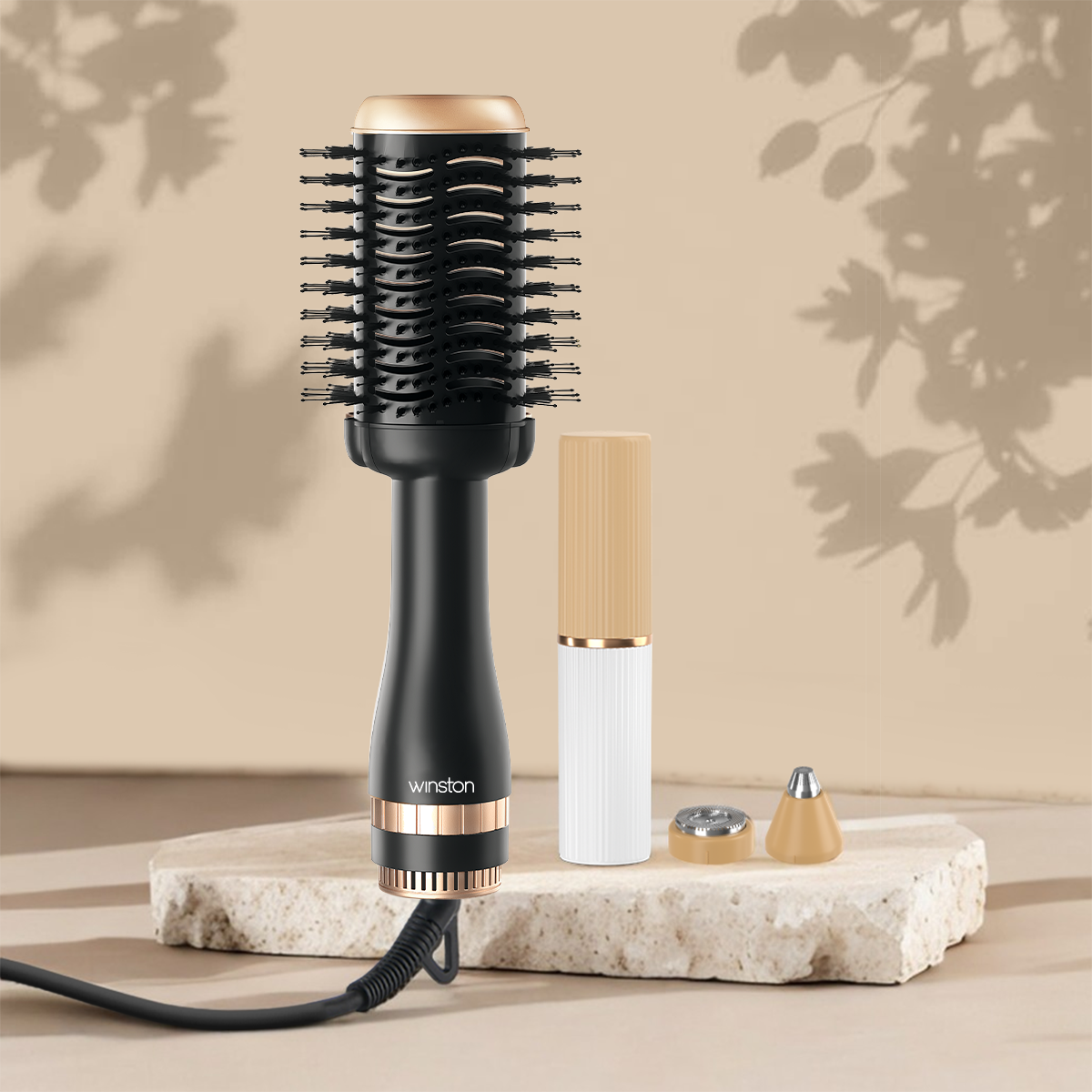 Blow Brush & 2 in 1 Trimmer Combo