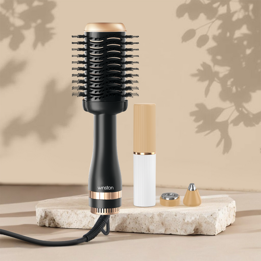 Blow Brush & 2 in 1 Trimmer Combo