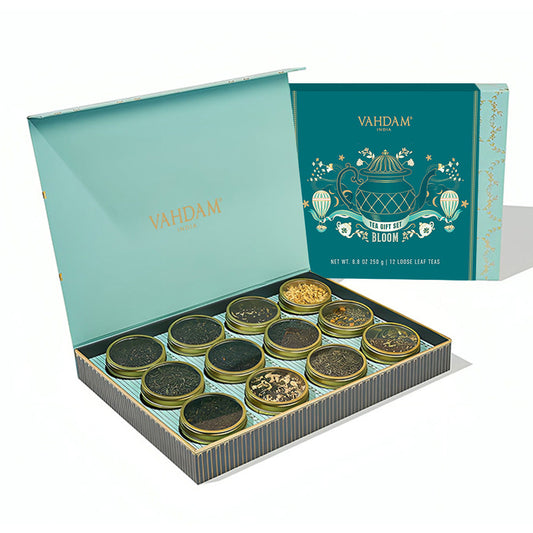 Bloom, Assorted Teas Gift Set, 12 Teas (EBO)