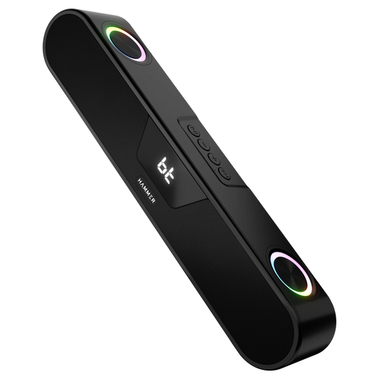Hammer BeatBox 24W Output Bluetooth Soundbar With RGB Lights and Upto 8 Hours Playtime