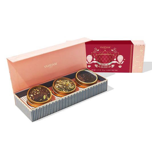 Blush, Assorted Teas Gift Set, 3 Teas (EBO)