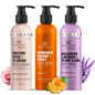 Skin Hydrating & Glow Boosting Body Wash Set (Pack of 3)