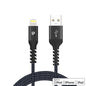 NyloKev+ MFI Lightning Cable 2.0m UL1008GRY-0200