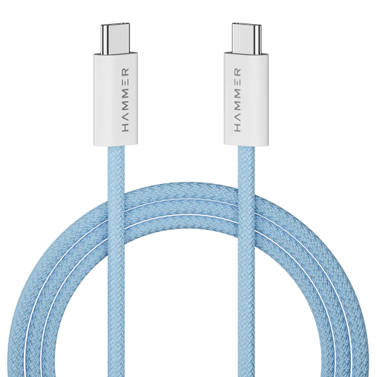Hammer 65W Type C - Type C Fast Charging Tangle Free Wire