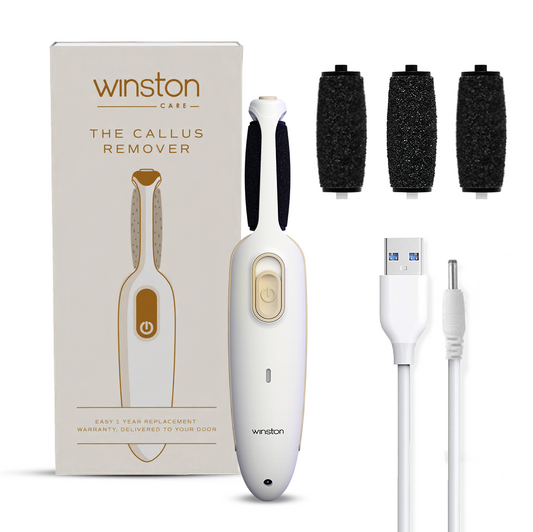 Callus Remover + 2 Extra Rollers