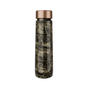 Pure Copper Elegant 1000 ml Premium Coated Water Bottles (Gold Black Abstract, 1000 Ml)