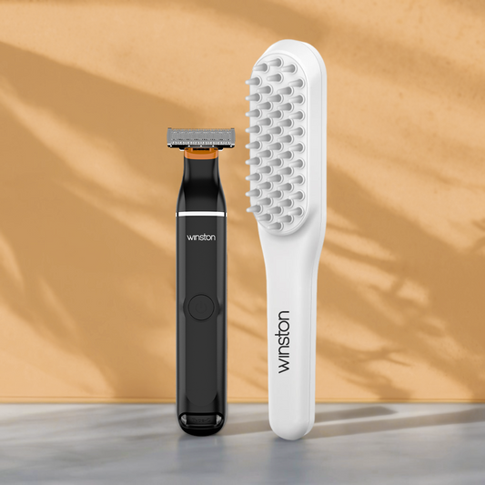 All in One Blade Trimmer & LED Comb Combo