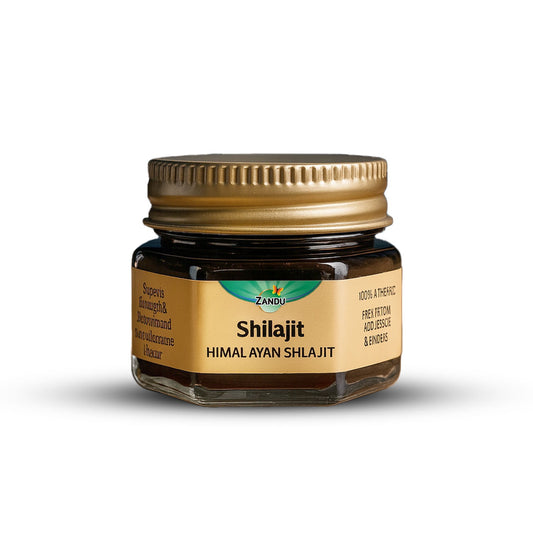 Zandu Himalayan Shilajit Resin for 2X Daily Strength & Stamina with 100% Original Himalayan Shilajit