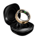 boAt  Smart Ring Active |Smart Ring with Stainless Steel Design, 90% Lighter, Health Monitoring, Magnetic Charging Case HME