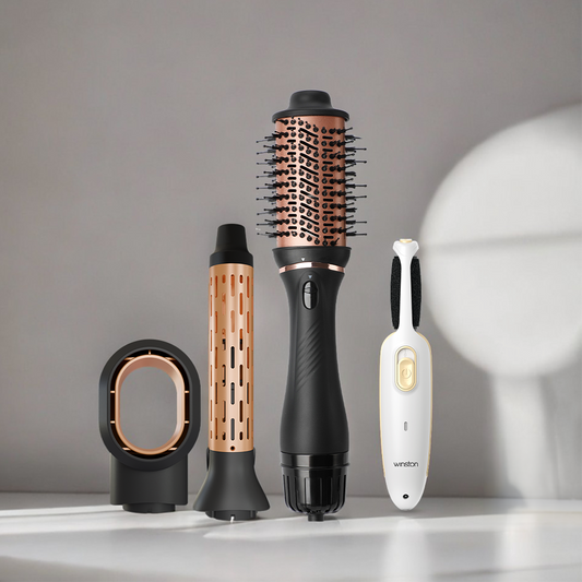 3 in 1 Blow Brush & Callus Remover Combo