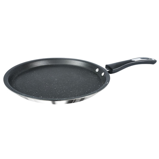 Impex SS Non-stick Tawa Pan 24 cm Shine (STP 24)