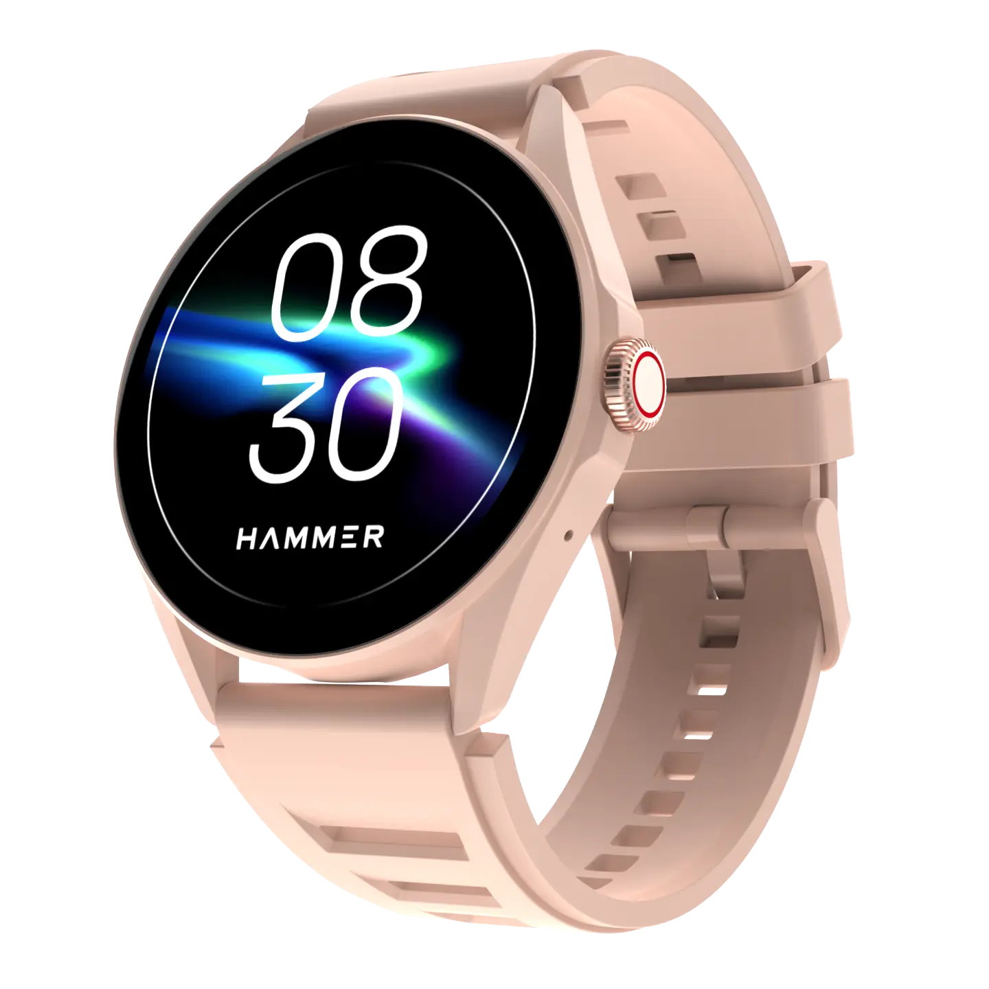 Hammer Cyclone Round dial smart watch with 1.39 inches Big Display & Bluetooth Calling